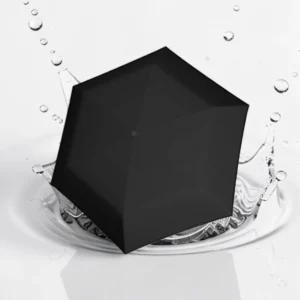 Knirps US.050 Heat Shield Ομπρέλα Τσέπης Ασπρόμαυρη