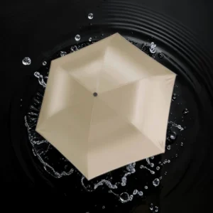 Knirps X4U Metallic Heat Shield Χειροκίνητη Ομπρέλα Ασημί
