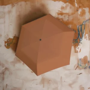 Knirps US.050 Heat Shield Χειροκίνητη Ομπρέλα Τσέπης Καφέ