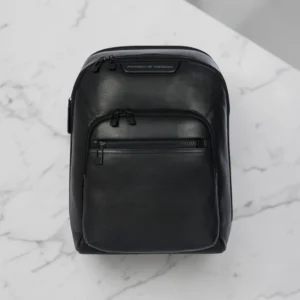 Porsche Design Roadster Evo Leather Σακίδιο Πλάτης XS 15,6″ Μαύρο