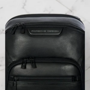 Porsche Design Roadster Evo Leather Σακίδιο Πλάτης XS 15,6″ Μαύρο