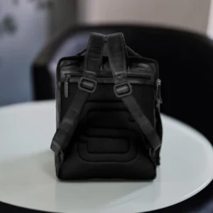 Spikes & Sparrow Fred Δερμάτινο Σακίδιο Laptop 15,6'' Μαύρο