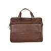 Spikes & Sparrow Kevin Δερμάτινος Χαρτοφύλακας Laptop 15'' Σκούρο Καφέ