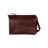 Spikes & Sparrow Ronn Δερμάτινος Χαρτοφύλακας Laptop 15,6'' Σκούρο Καφέ