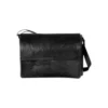 Spikes & Sparrow Ronn Δερμάτινος Χαρτοφύλακας Laptop 15,6'' Μαύρος
