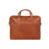 Spikes & Sparrow Montana Δερμάτινος Χαρτοφύλακας Laptop 15'' Κονιάκ