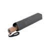 Knirps Timber Duomatic Αυτόματη Ομπρέλα Γκρι 4230 0808
