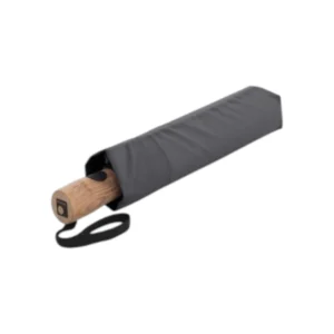 Knirps Timber Duomatic Αυτόματη Ομπρέλα Γκρι 4230 0808