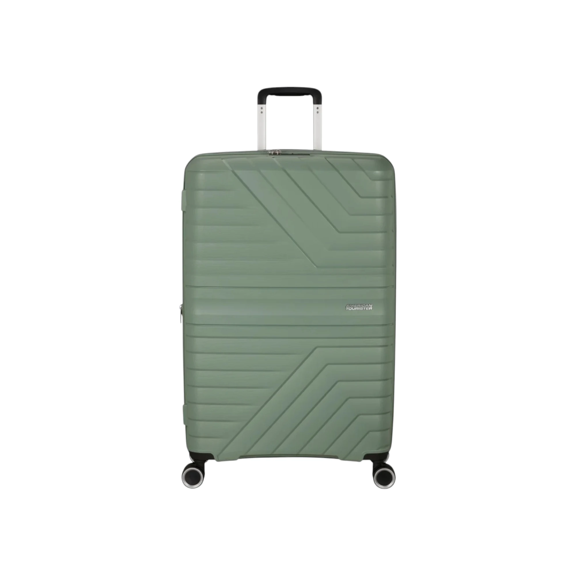 American Tourister Flytwist Μεγάλη Βαλίτσα Expandable 78cm Πράσινη