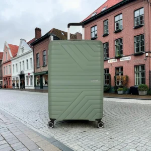 American Tourister Flytwist Μεγάλη Βαλίτσα Expandable 78cm Πράσινη