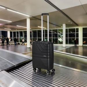 American Tourister Flytwist Βαλίτσα Καμπίνας Expandable 55cm Μαύρη