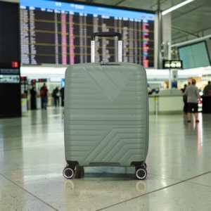 American Tourister Flytwist Βαλίτσα Καμπίνας Expandable 55cm Πράσινη