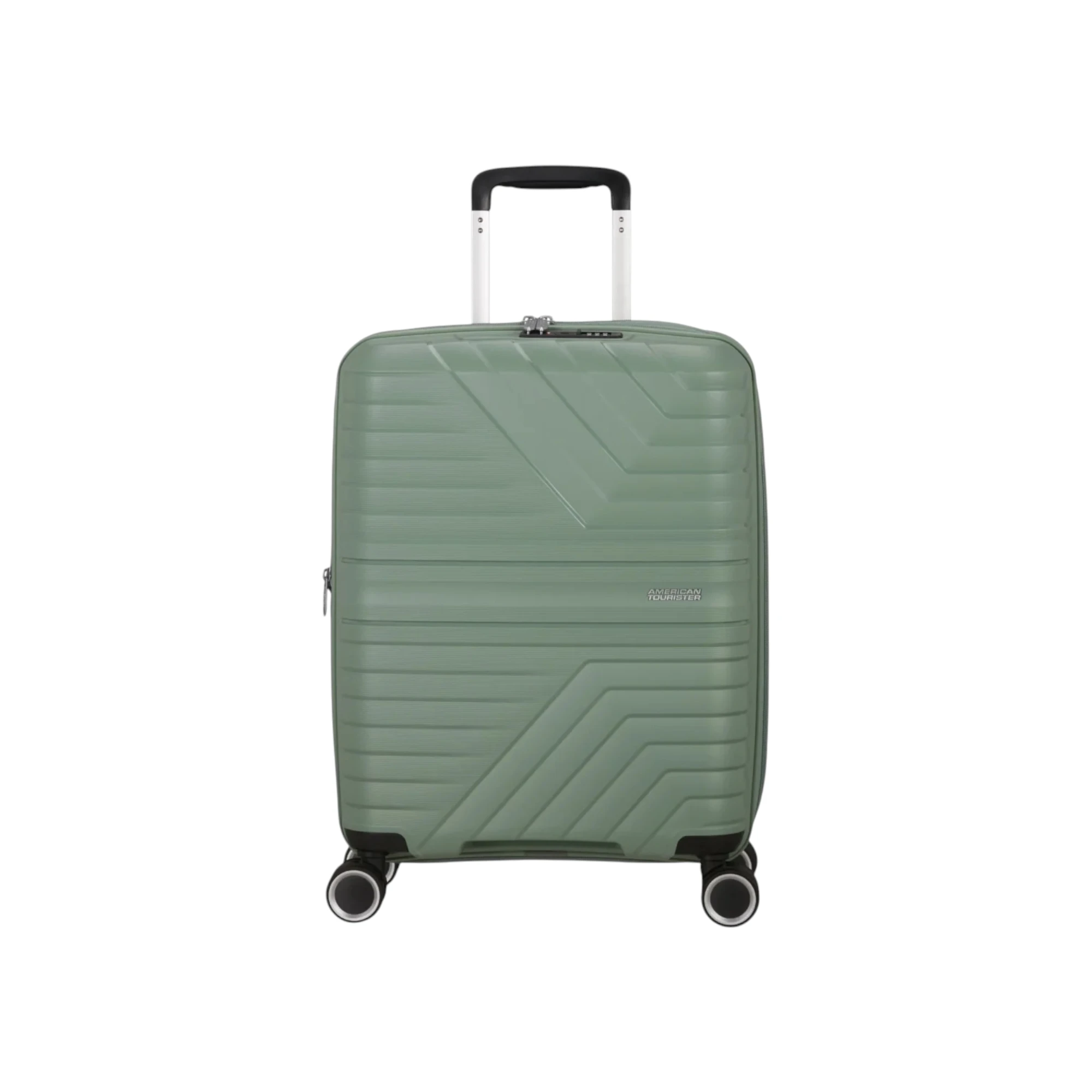 American Tourister Flytwist Βαλίτσα Καμπίνας Expandable 55cm Πράσινη