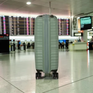 American Tourister Flytwist Βαλίτσα Καμπίνας Expandable 55cm Πράσινη