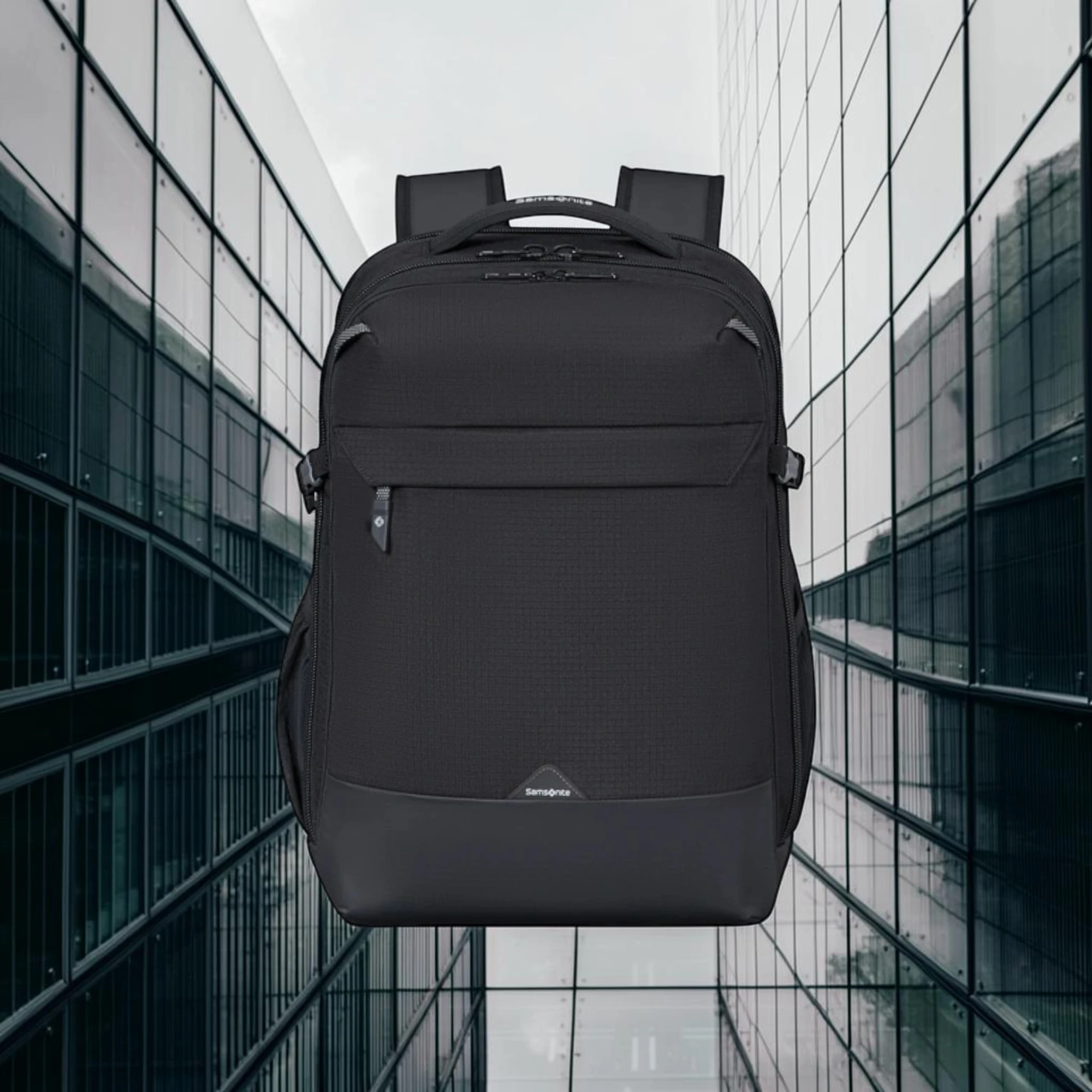 Samsonite Roadseeker Backpack L Επεκτάσιμο Σακίδιο Laptop 17,3″ Μαύρο