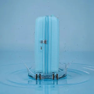 American Tourister Soundbox Βαλίτσα 55 cm Γαλάζια