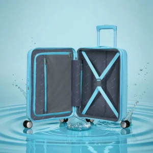 American Tourister Soundbox Βαλίτσα 55 cm Γαλάζια