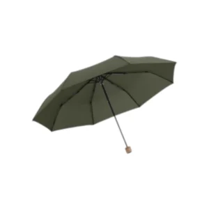 Knirps Timber Manual Χειροκίνητη Ομπρέλα Λαδί/Χακί