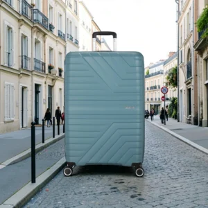 American Tourister Flytwist Μεγάλη Επεκτεινόμενη Βαλίτσα 78 cm Μπλε