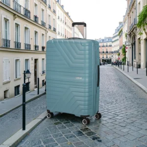 American Tourister Flytwist Μεγάλη Επεκτεινόμενη Βαλίτσα 78 cm Μπλε