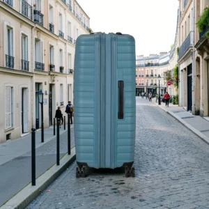 American Tourister Flytwist Μεγάλη Επεκτεινόμενη Βαλίτσα 78 cm Μπλε