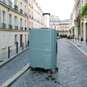 American Tourister Flytwist Μεγάλη Επεκτεινόμενη Βαλίτσα 78 cm Μπλε