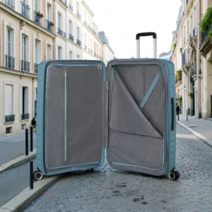 American Tourister Flytwist Μεγάλη Επεκτεινόμενη Βαλίτσα 78 cm Μπλε