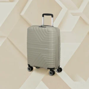 American Tourister Flytwist Επεκτεινόμενη Βαλίτσα Καμπίνας 55 cm Μπεζ