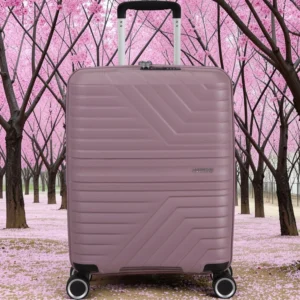 American Tourister Flytwist Βαλίτσα Καμπίνας 55cm Ροζ