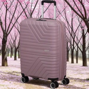 American Tourister Flytwist Βαλίτσα Καμπίνας 55cm Ροζ