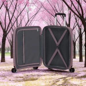 American Tourister Flytwist Βαλίτσα Καμπίνας 55cm Ροζ