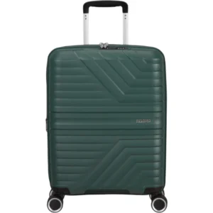 American Tourister Flytwist Βαλίτσα Καμπίνας 55cm Σκούρο Πράσινο