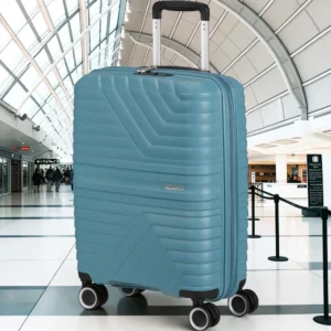 American Tourister Flytwist Βαλίτσα Καμπίνας 55cm Μπλε