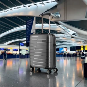 Travelite Air Base S Βαλίτσα Καμπίνας 55×39×20cm Ανθρακί