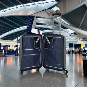 Travelite Air Base S Βαλίτσα Καμπίνας 55×39×20cm Ανθρακί