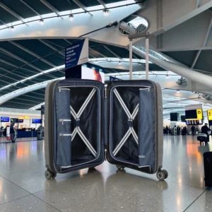 Travelite Air Base S Βαλίτσα Καμπίνας 55×39×20cm Ανθρακί