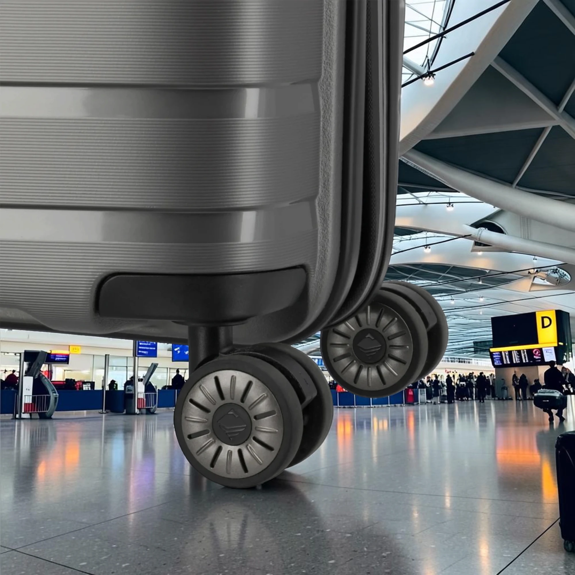 Travelite Air Base S Βαλίτσα Καμπίνας 55×39×20cm Ανθρακί